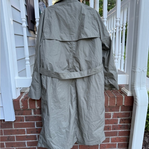 USMC All Weather Marine Trench Coat Defense Logistic Agency Valor Collection 44L - Picture 4 of 4